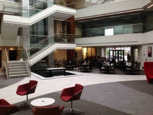 The renovations also provided a redesign for The Leaf Cafe, which gained more space for breakfast and lunch patrons.