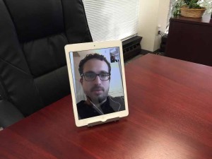 Example portable video conferencing