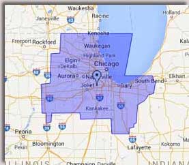 Areas served by Lake Cook Reporting in Chicago. Lake Cook Reporting can come to you anywhere in the world